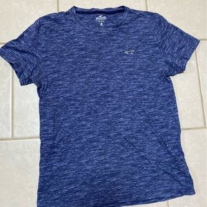 Blue Hollister crewneck tee